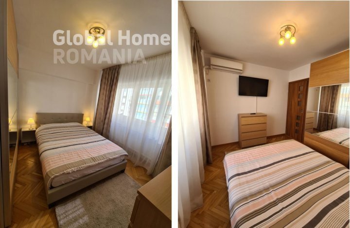 Barbu Vacarescu, Parcul Circului, apartament 3 camere, mobilat, utilat.