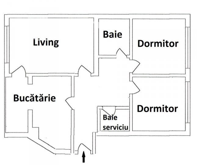 Barbu Vacarescu, Parcul Circului, apartament 3 camere, mobilat, utilat.